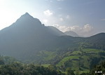 San Vicente Peak from Covalanas